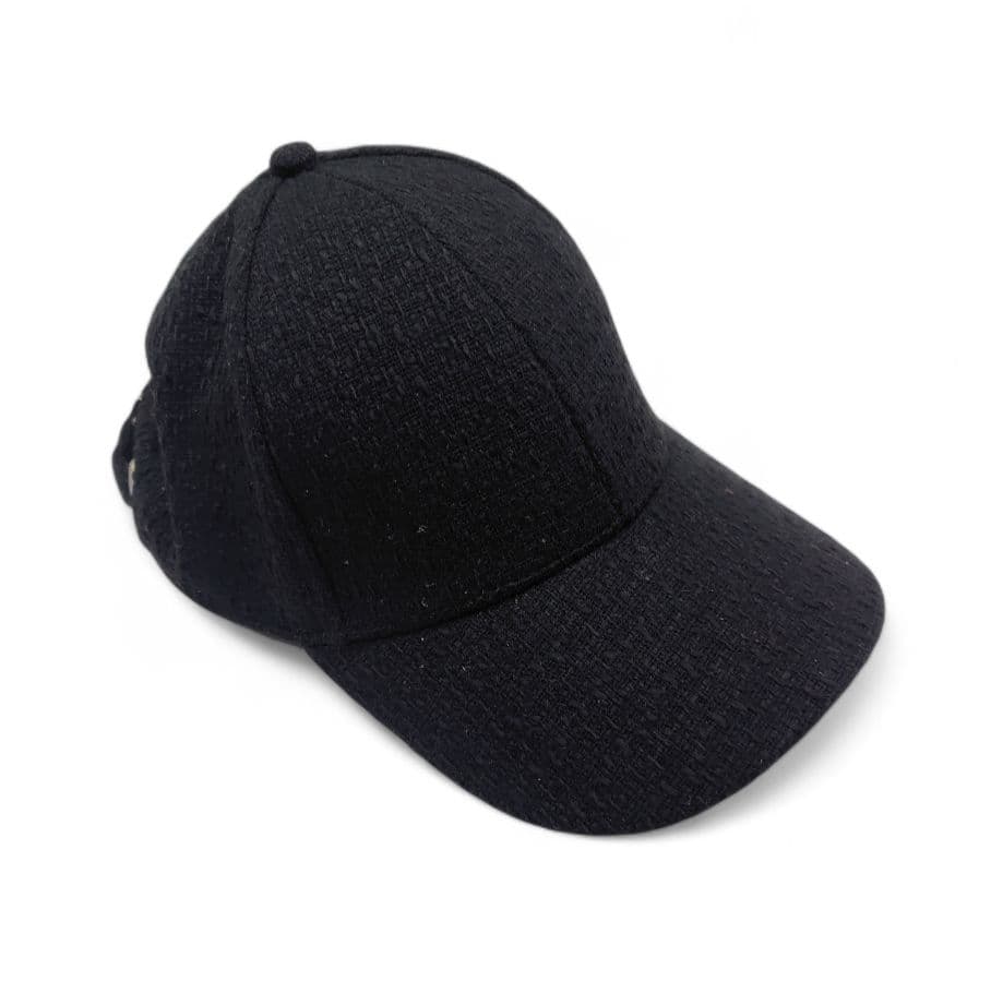 【Maison de Dolce.】24商品極美品ツイードキャップ F ブラック