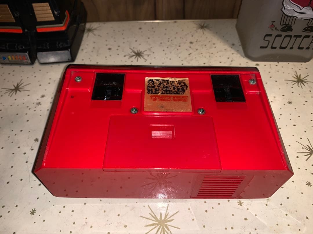 昭和レトロ　動作品　SEIKO セイコー　電池式　パタパタ時計　スペースエイジ