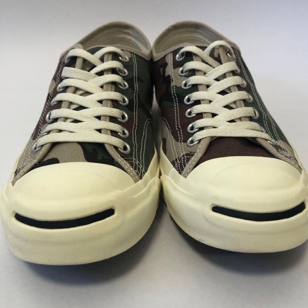 美品 converse コンバース ジャックパーセル キャンバス カモフラ カモ