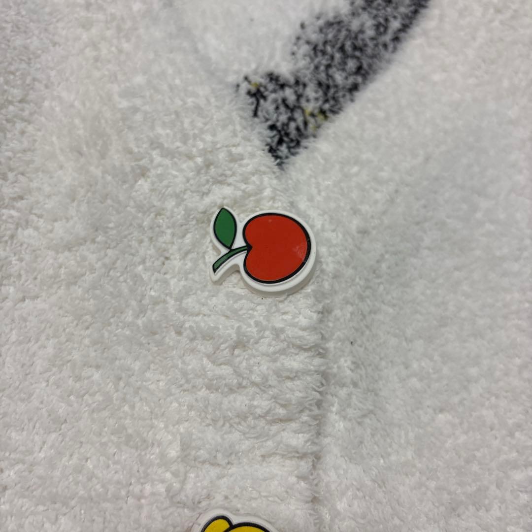 ジェラートピケ　DickBruna ベビモコ 総柄ジャガードカーディガンミッフィ