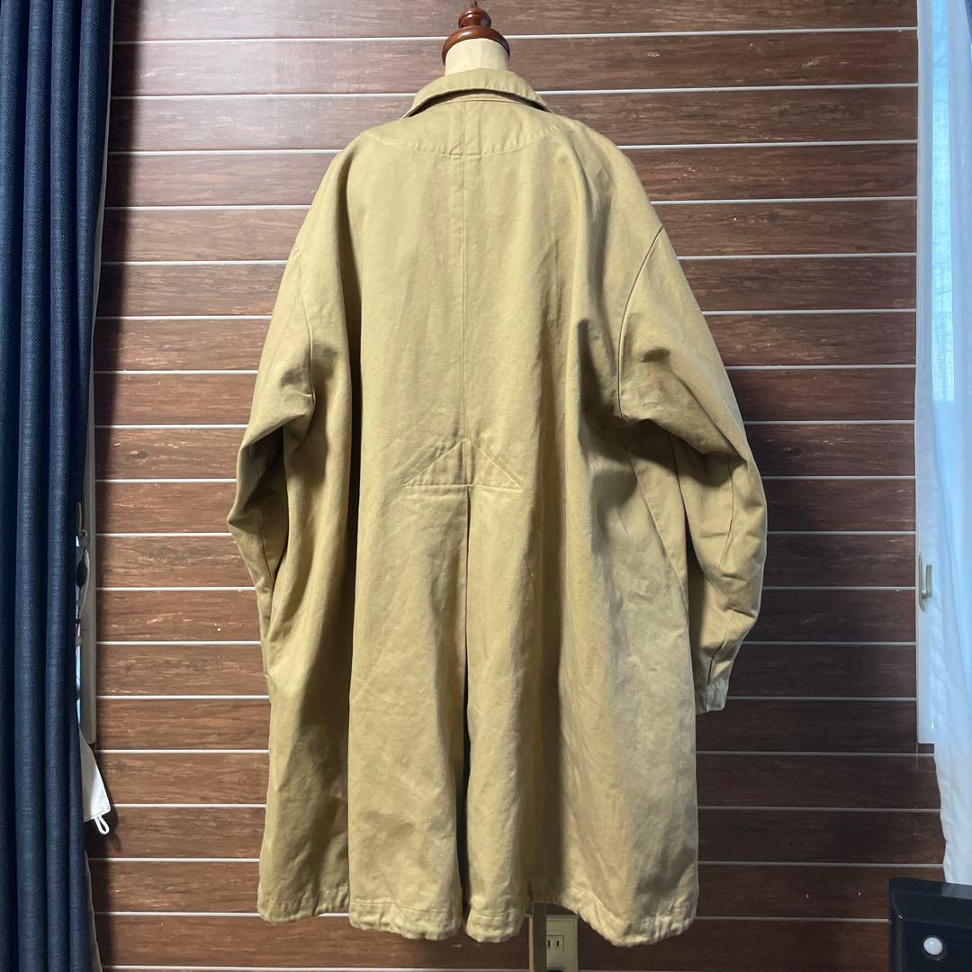 わわほん。さん専用 ベージュ コットン オーバーサイズコート