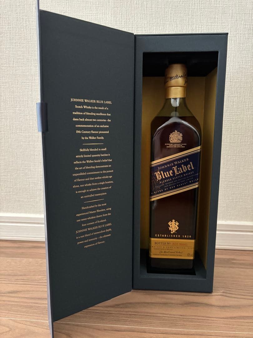 ジョニーウォーカー ブルーラベル 40% 750ml