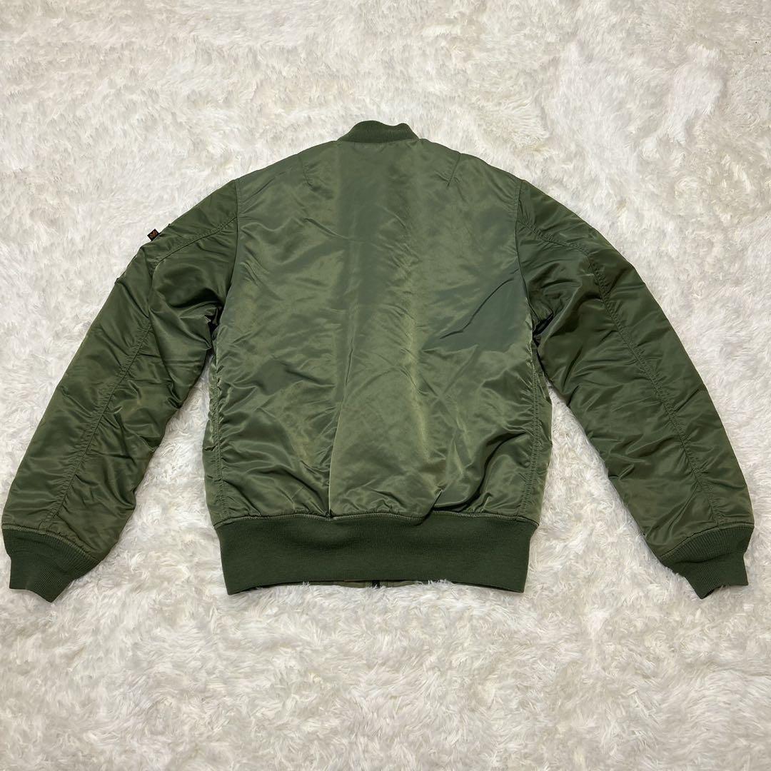 ✨美品✨ アルファインダストリーズ MA-1 フライトジャケット オリーブ