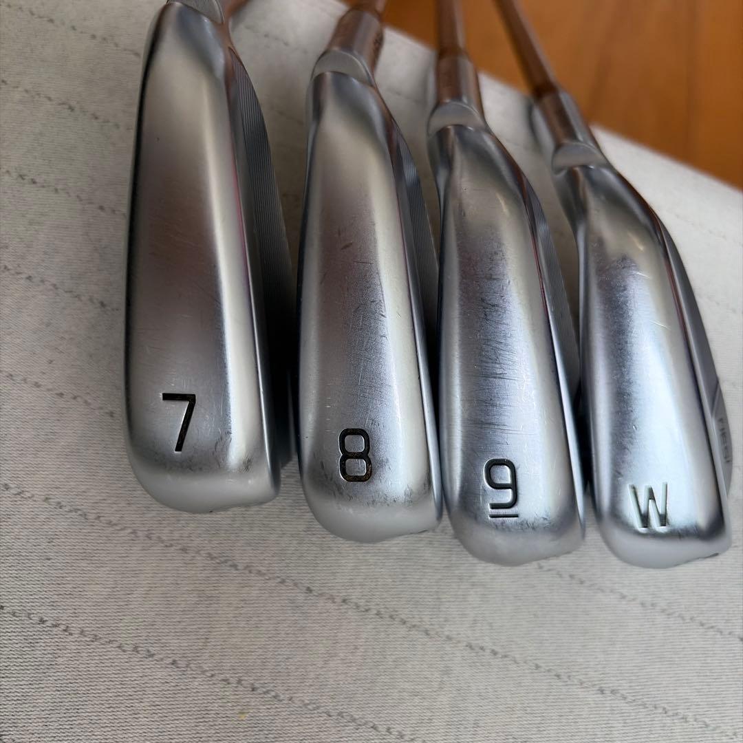 Ping i530アイアン4本セット 7, 8, 9, W