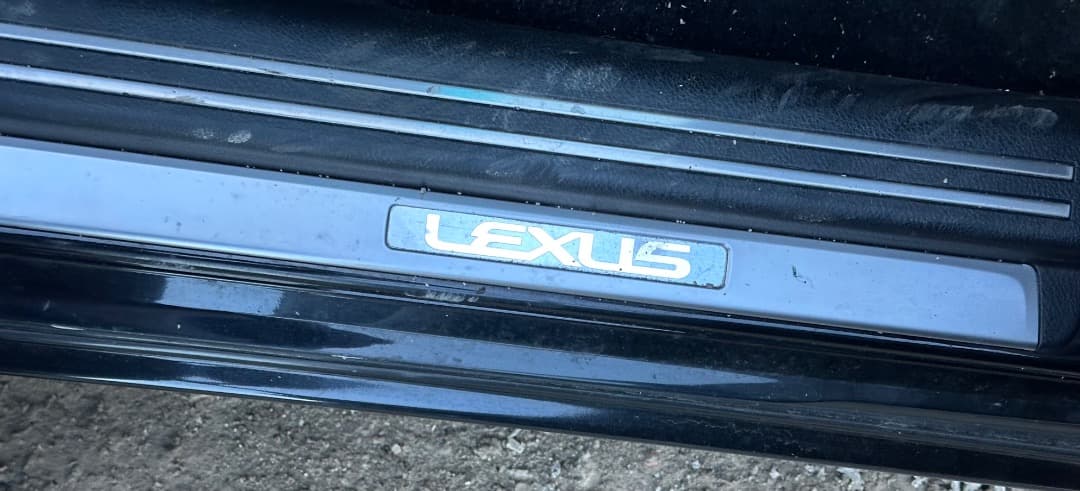 レクサス LS460 USF40 LEDイルミネーションホワイトスカッフプレート