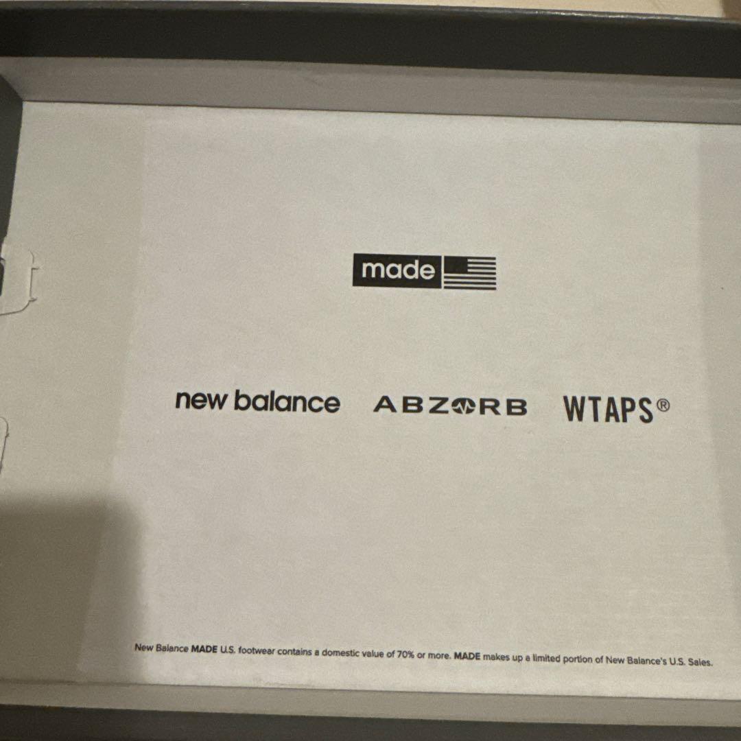 う*に様 New Balance wtaps 998
