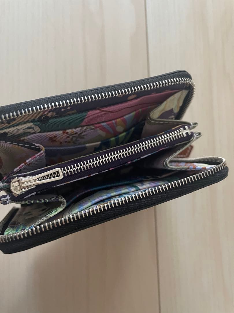 【新品未使用】HERMES エルメス シルクインコンパクト エプソン 財布