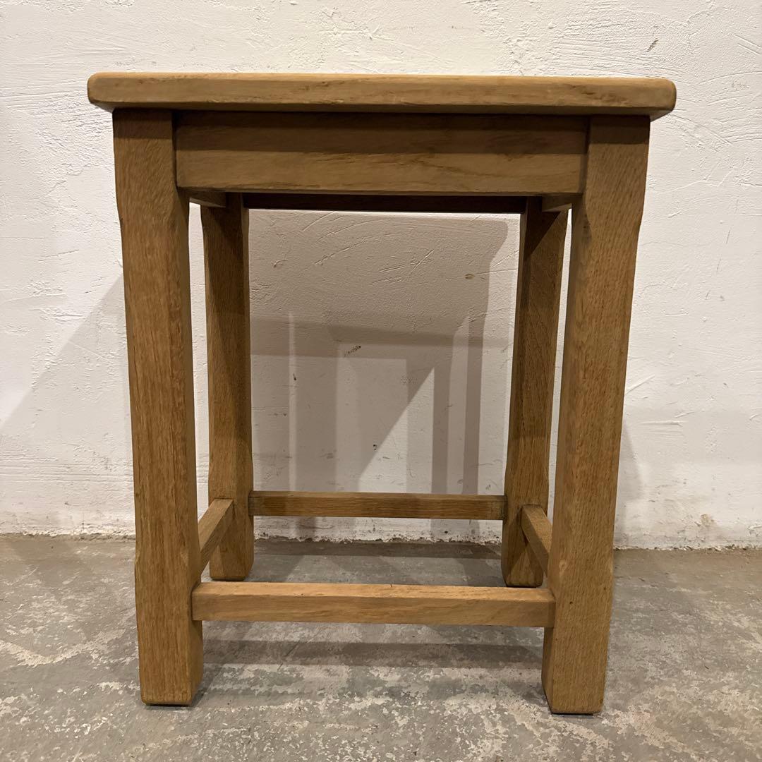 年末年始saleヴィンテージ　ネストテーブル　サイドテーブル　花台　剥離　2