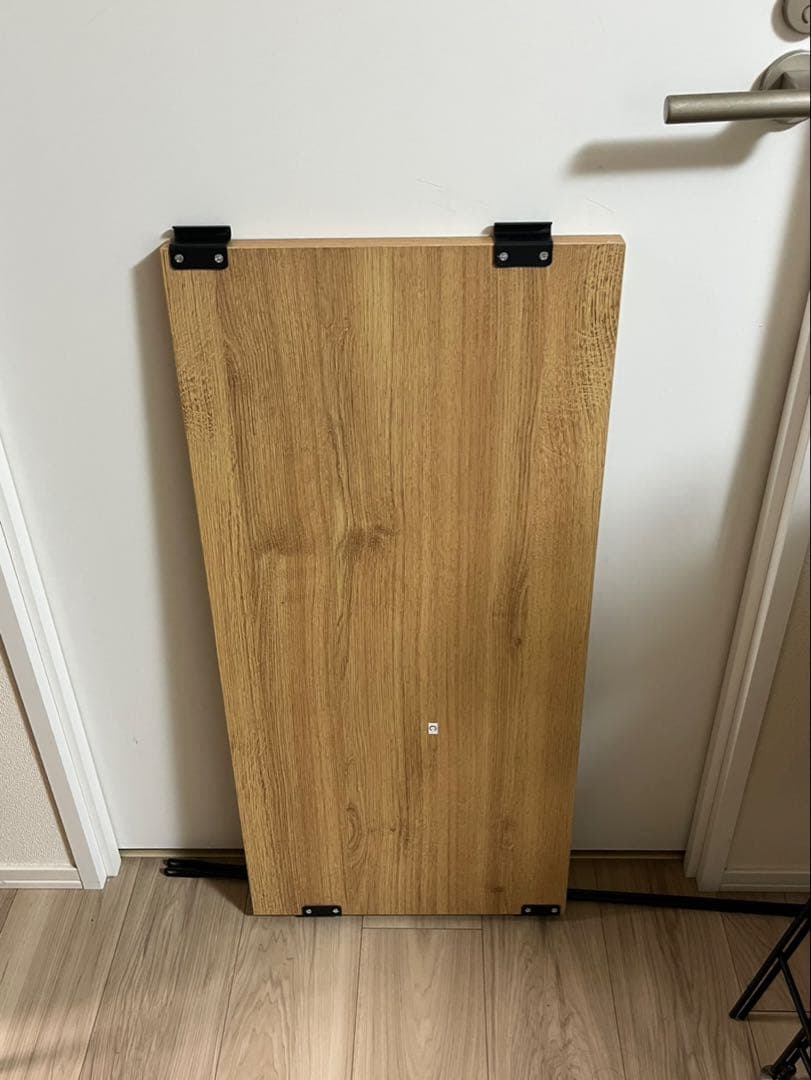 山善　オープンシェルフ　ラック　5段　オーク