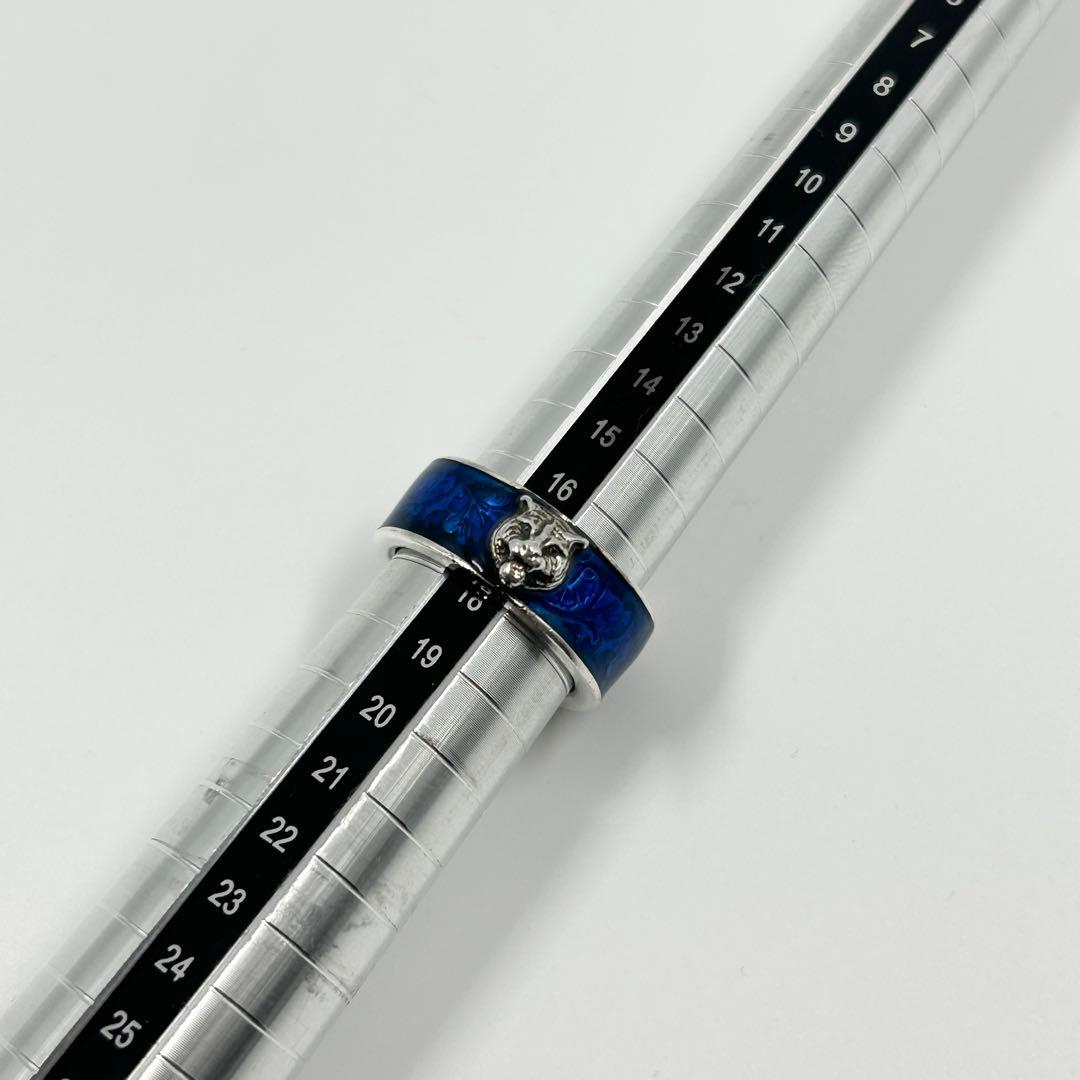 希少✨　グッチ　リング　キャット　アラベスク　ガーデン　インターロッキング　GG