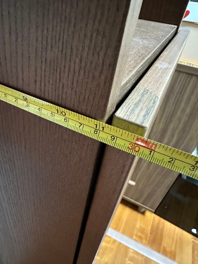 【IKEA 美品】ブラウン 本棚　収納キャビネット