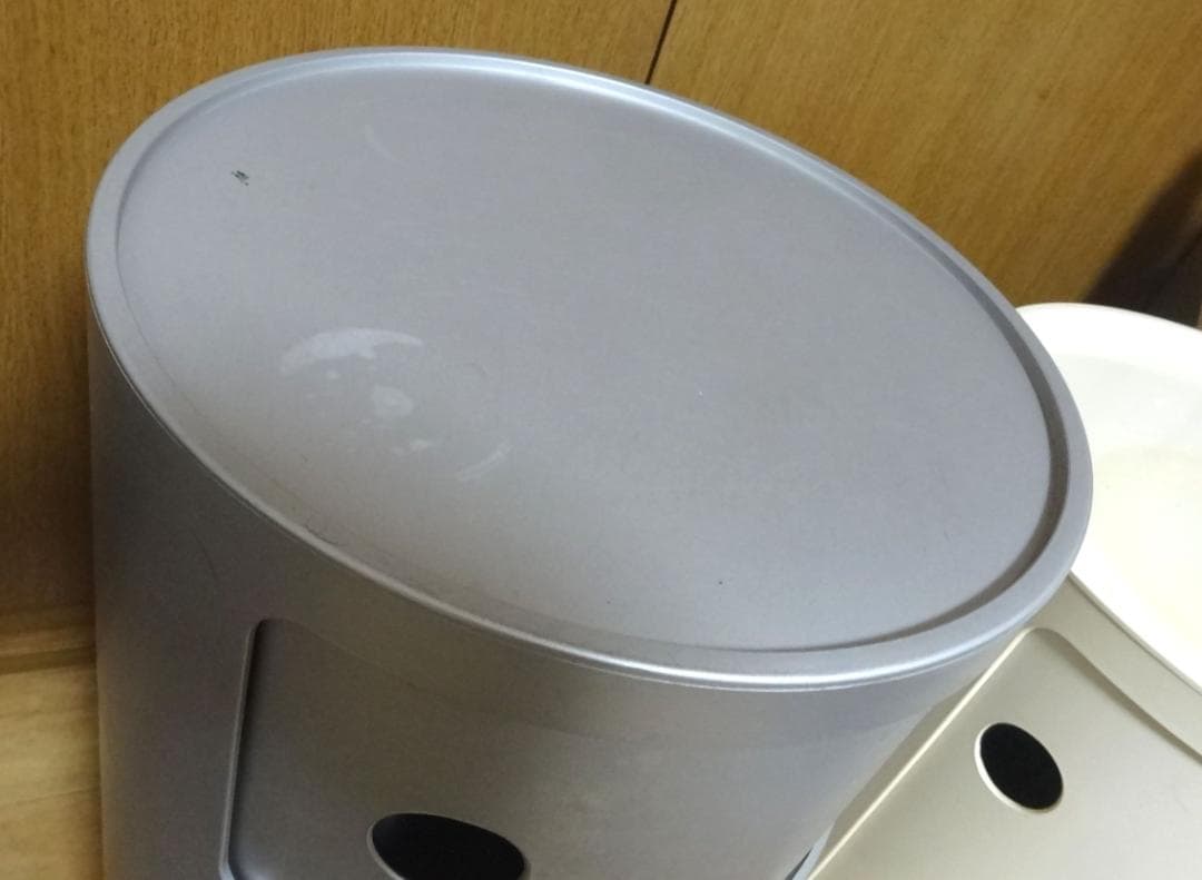 カルテル kartell コンポニビリ　銀　シルバー　３段　正規品