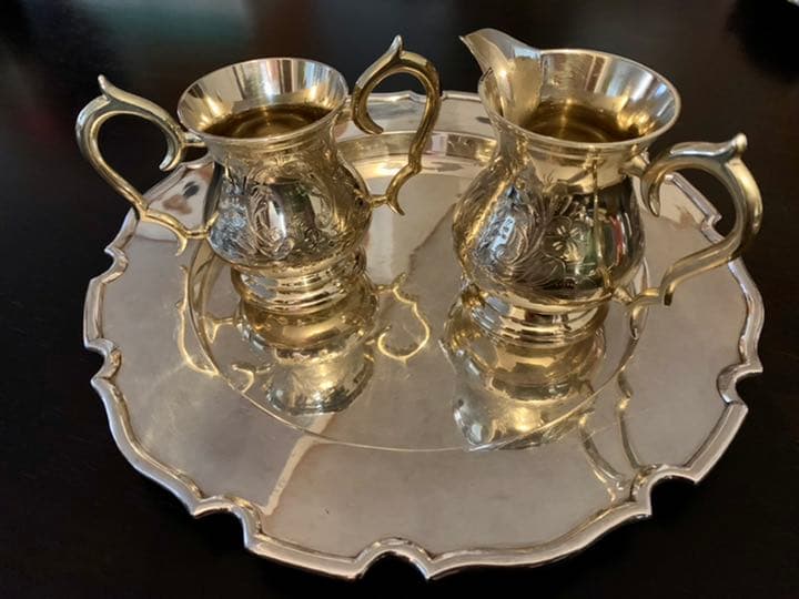 アンティーク　Weir&Sons Dublin&Belfast トレイ・トレー