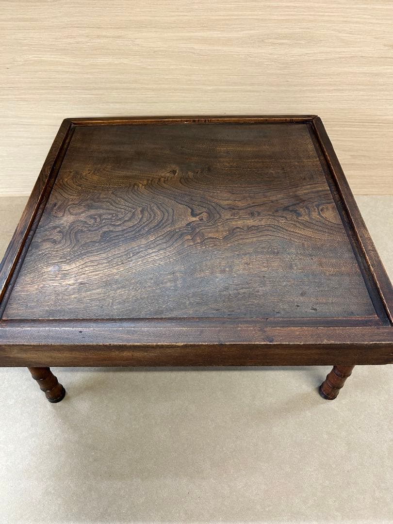 古いちゃぶ台　　アンティーク机　アンティークテーブル　古家具　古道具