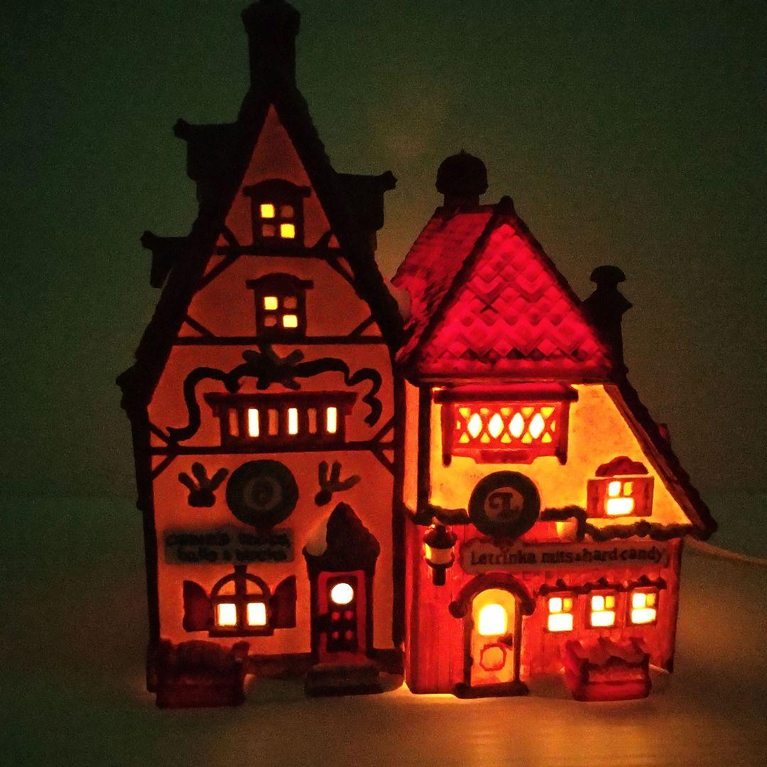 クリスマス ハウス ライト オブジェ クリスマス飾り Department56