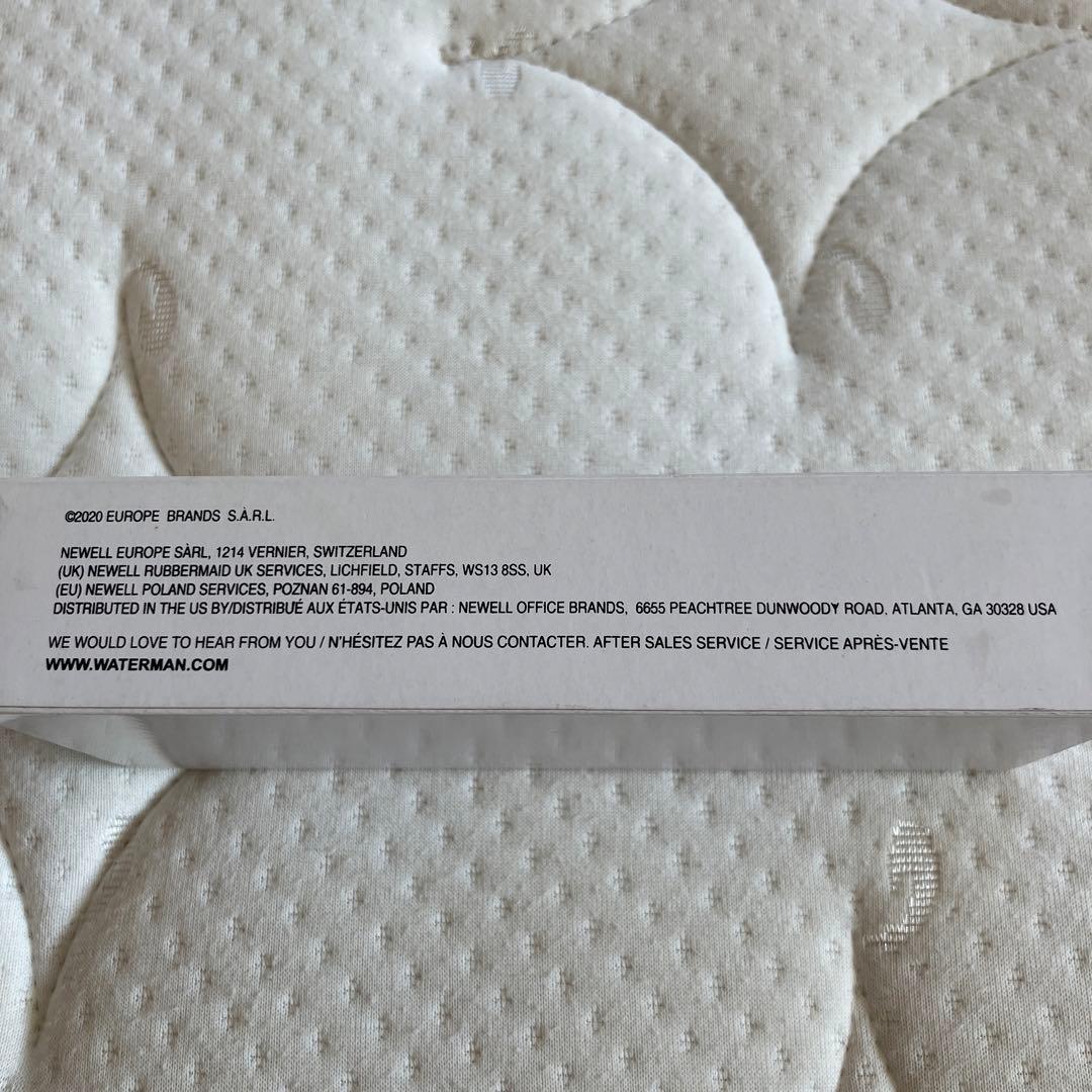 WATERMAN カレン ブラック・シー ST BP F ボールペン　黒　細字