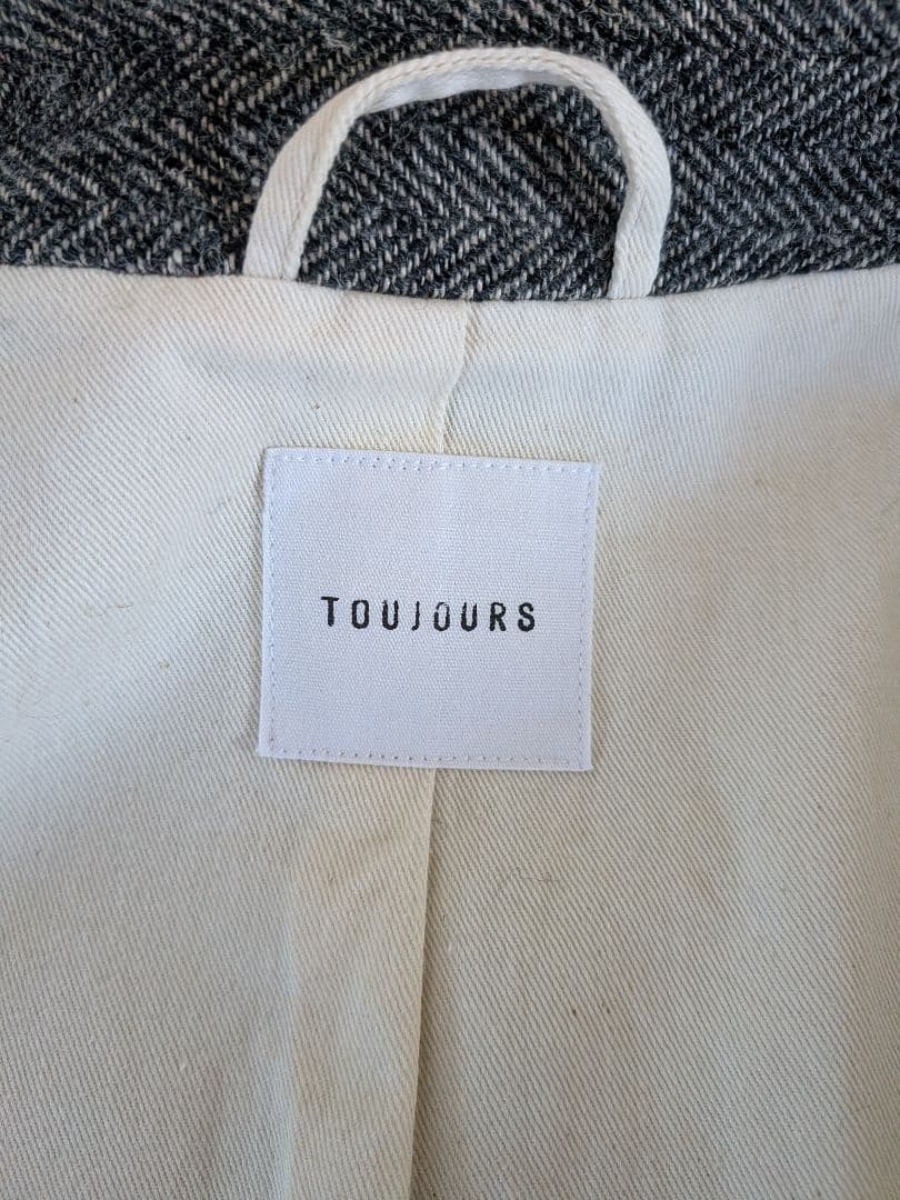 ✨お買い得 TOUJOURS コート S〜M グレー　ネストローブ