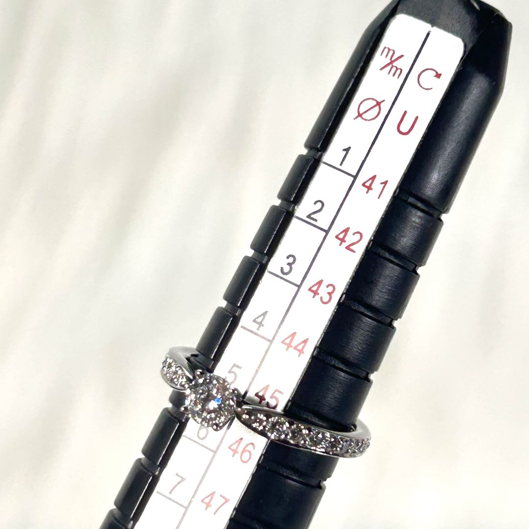 め*か様 新品仕上げ済✨ティファニー ハーモニー ソリティア プラチナ 0.25