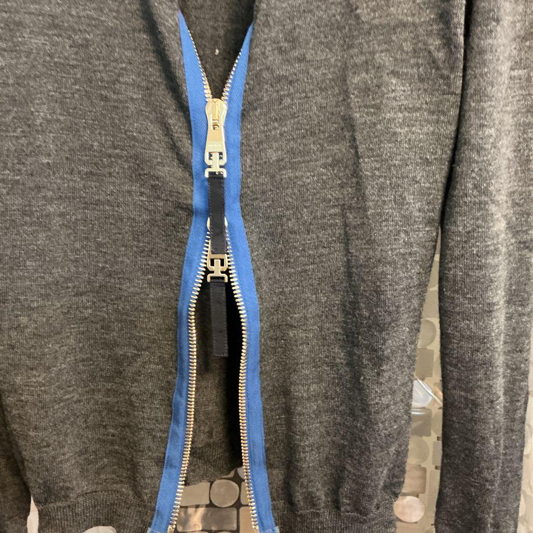 RAF SIMONS ダークグレー カーディガン