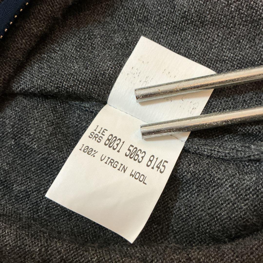 RAF SIMONS ダークグレー カーディガン