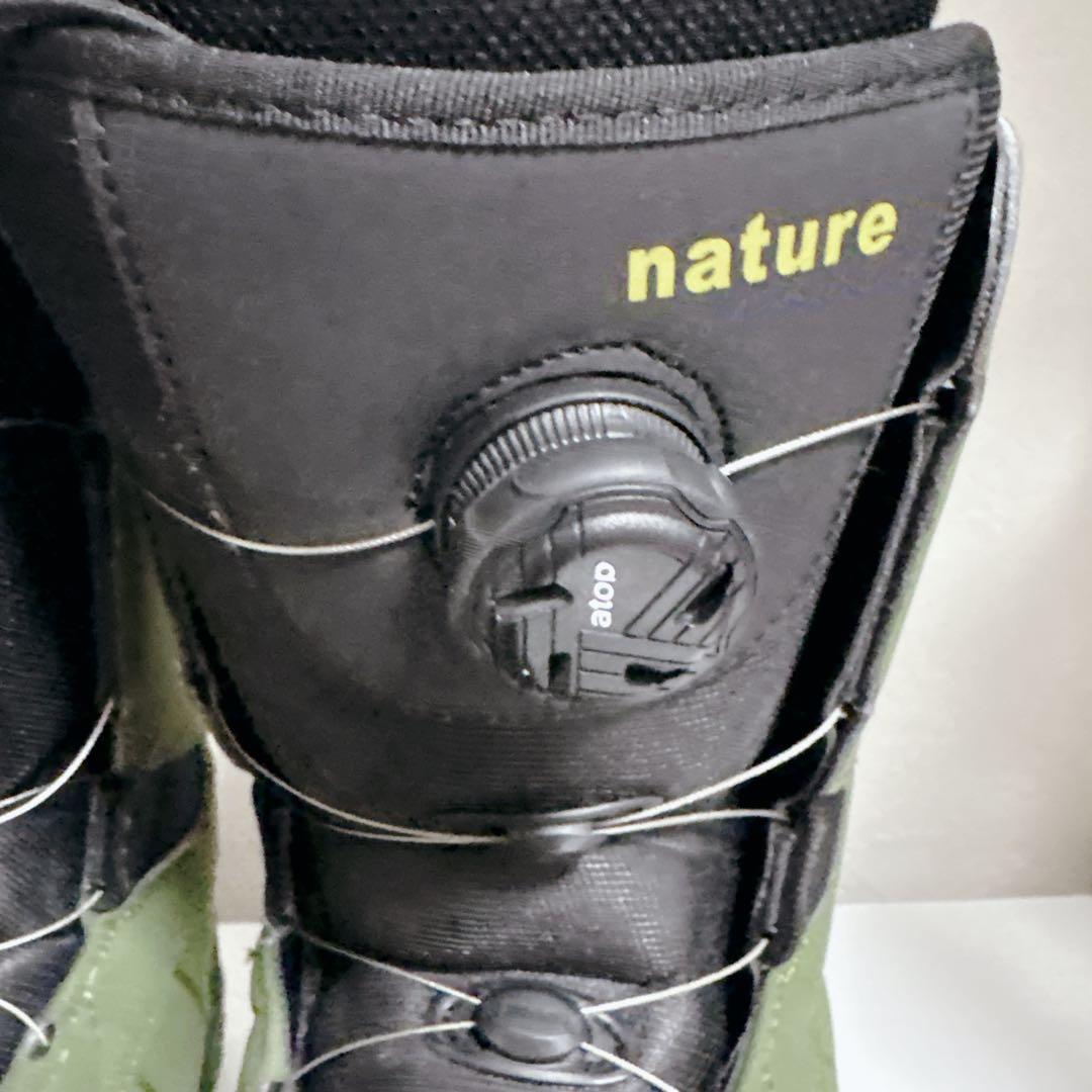 【美品】27.5 ARBN エアボーン スノーボードブーツ オリーブ×ブラック