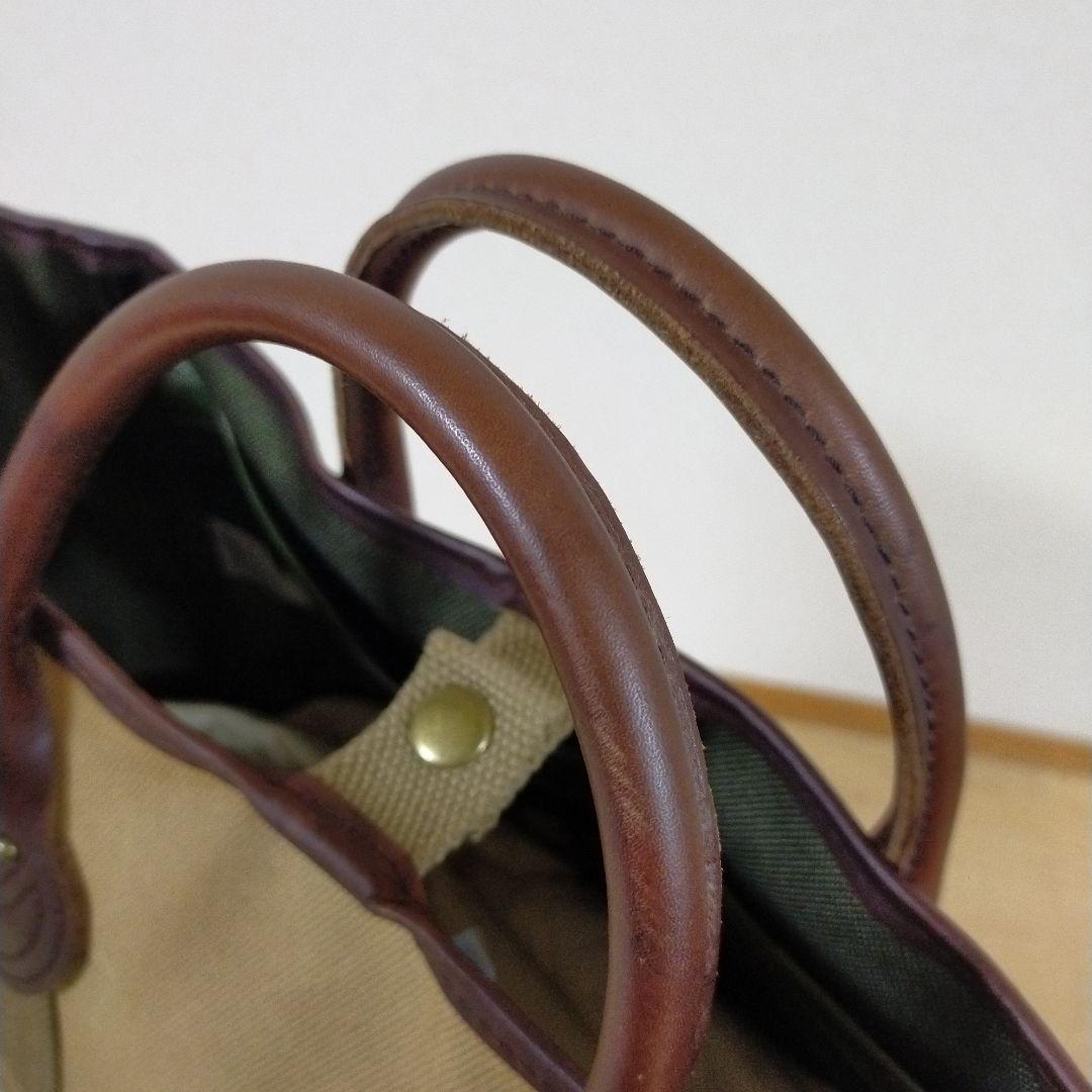 LLBean SIGNATUREエルエルビーン2wayレザーハンドルトートバッグ