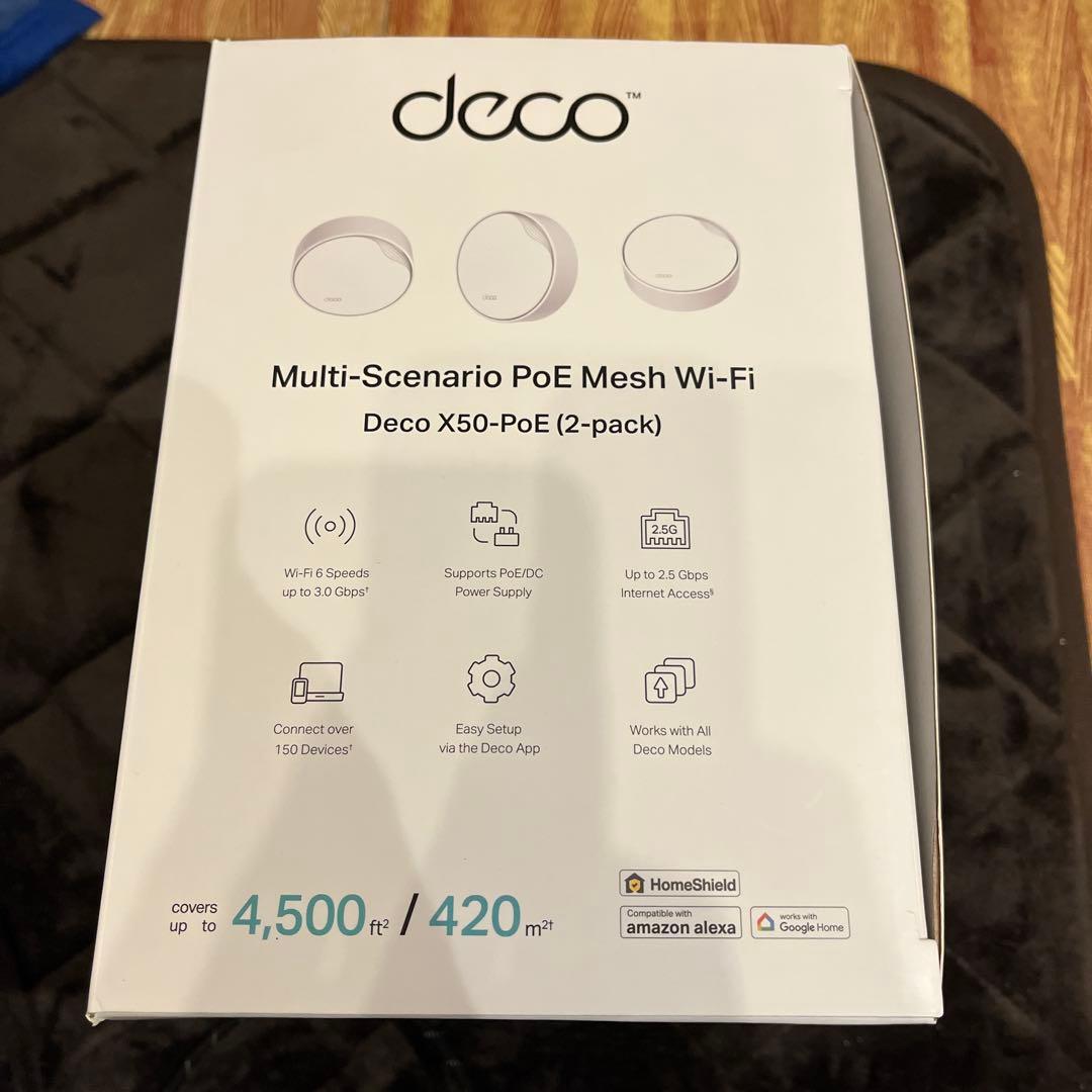 ⭐️送料込み⭐️TP-Link Deco X50-PoE メッシュ半額以下