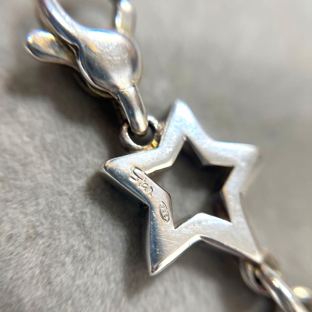 【925刻印】スタージュエリー スターモチーフ　ブレスレット　シルバー