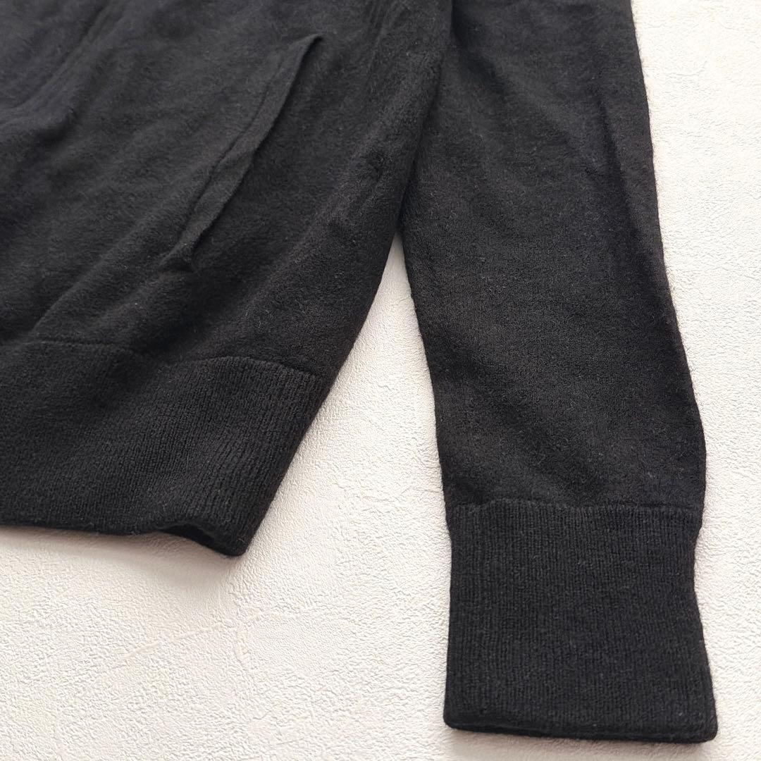 POLO RALPH LAUREN ウール フルジップ メンズS 黒