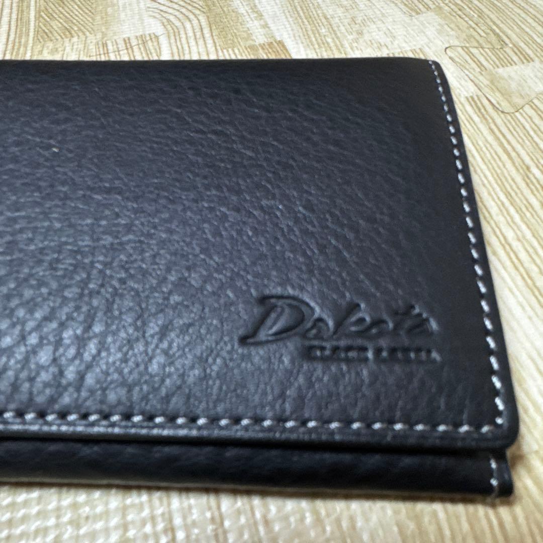 【新品未使用】 Dakota BLACKLABELダコタ長財布　ブラック 本革