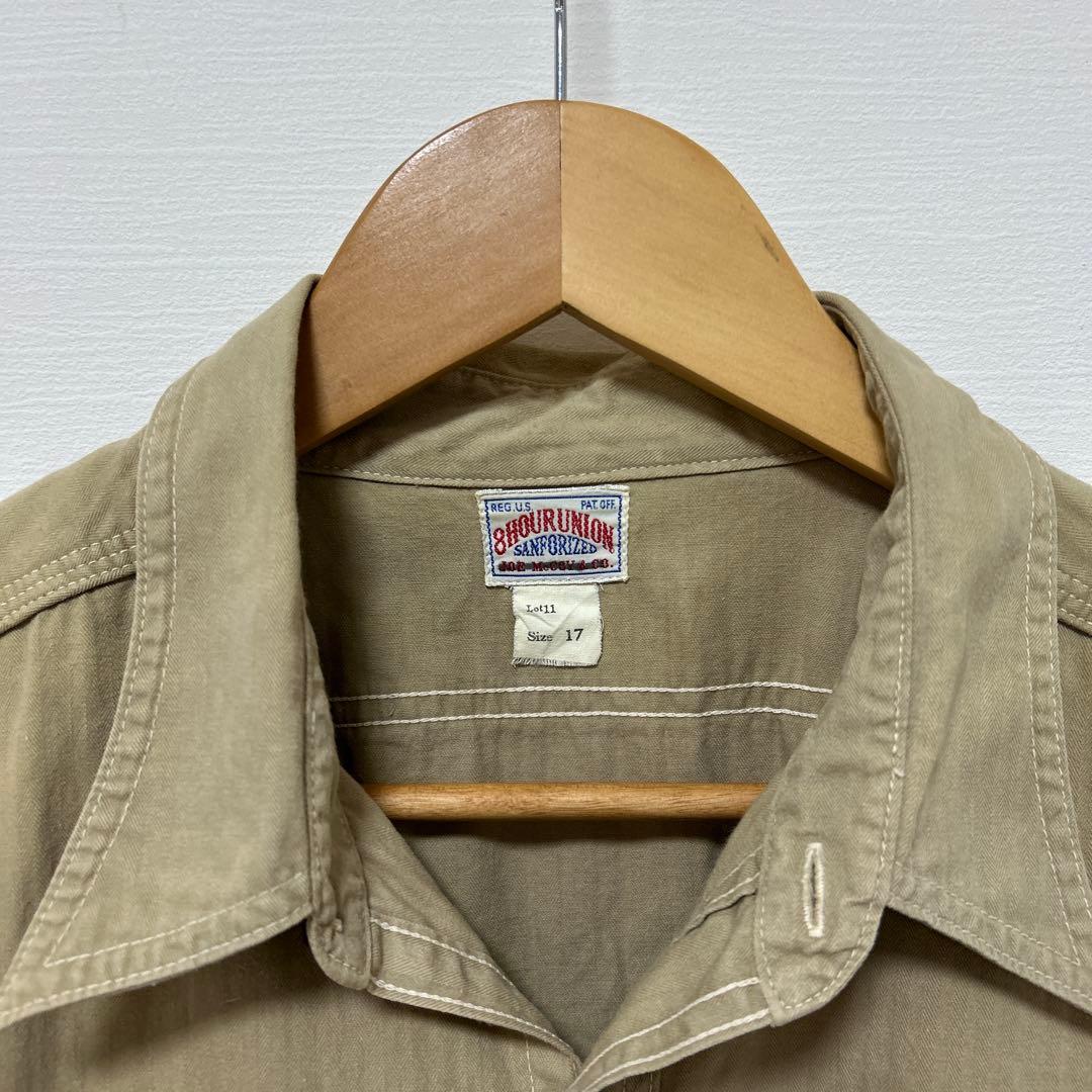 ♦︎新品同様♦︎8HOUR UNION♦︎マッコイズ♦︎シャツ♦︎サイズ17