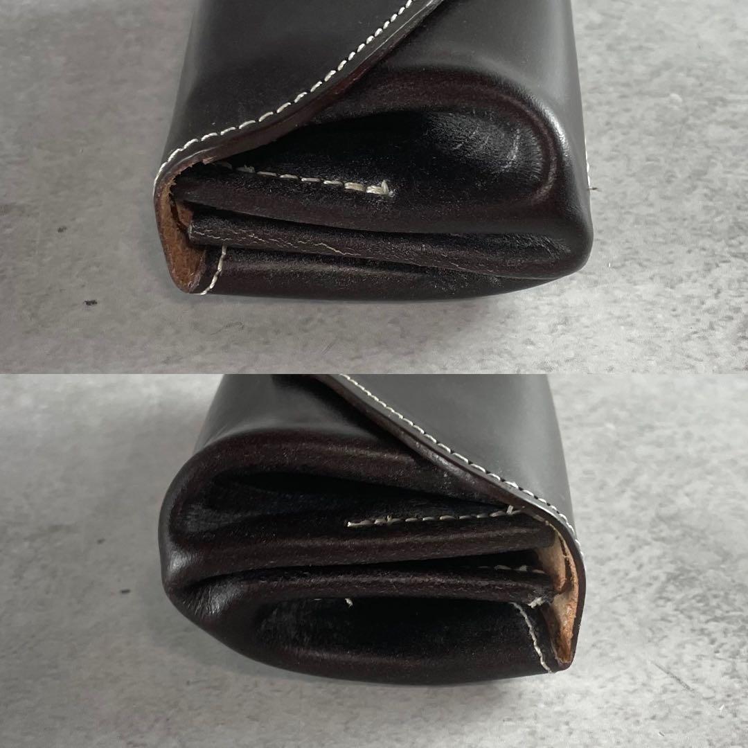 極美品✨ グレンロイヤル スモールパース ブライドルレザー ブラウン系