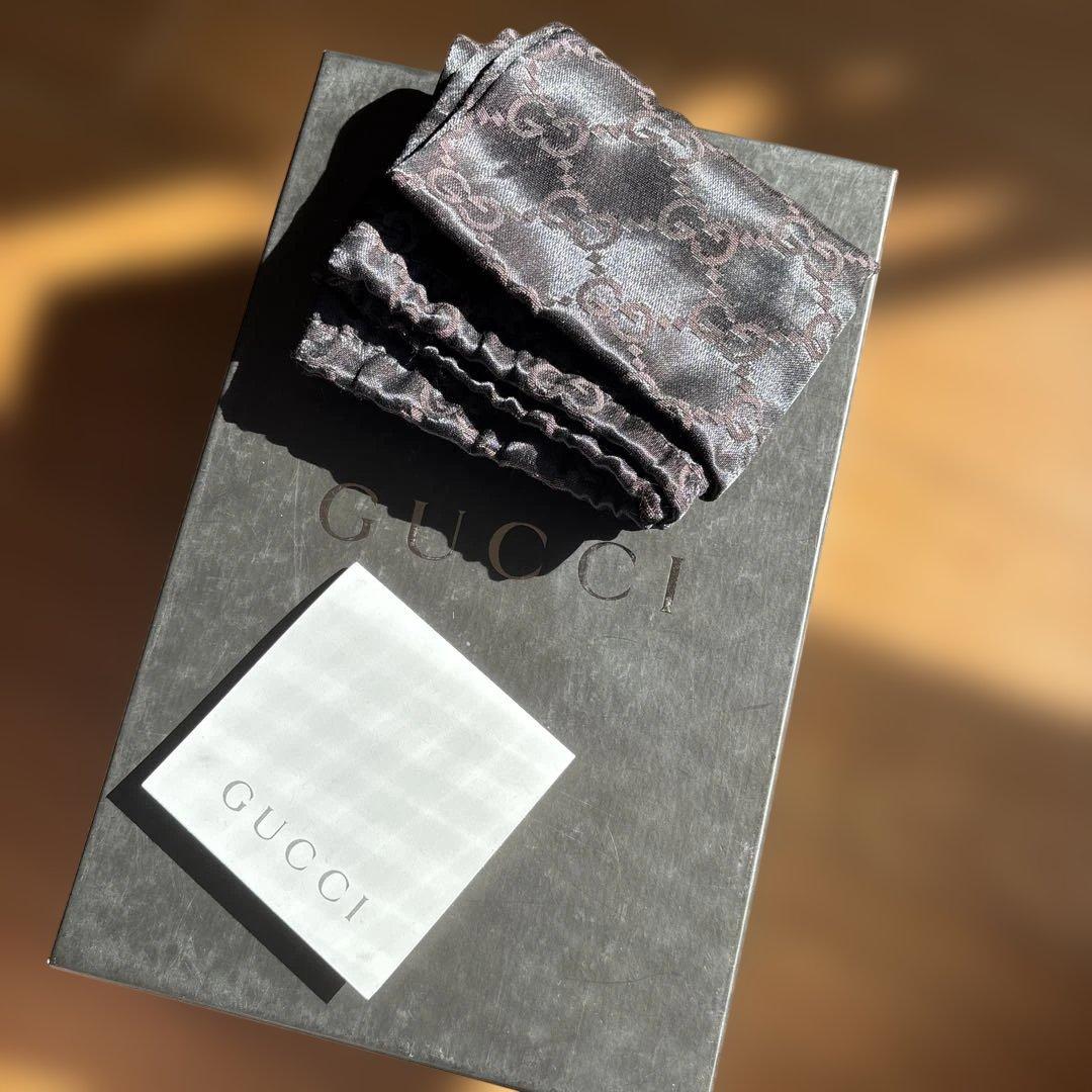GUCCI シマレザー　ＧＧロゴ　パンプス　シューズ　ヒール　グッチ　スニーカー