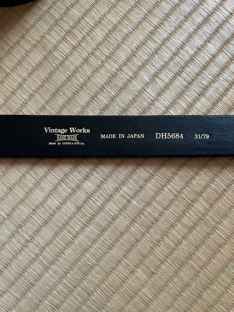 Vintage Works DH5684 ブラック 31/79 本革真鍮 日本製
