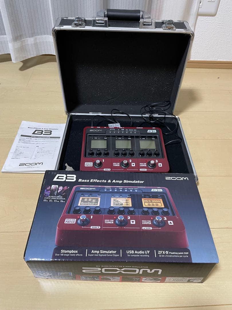 ZOOM B3 ベースエフェクター
