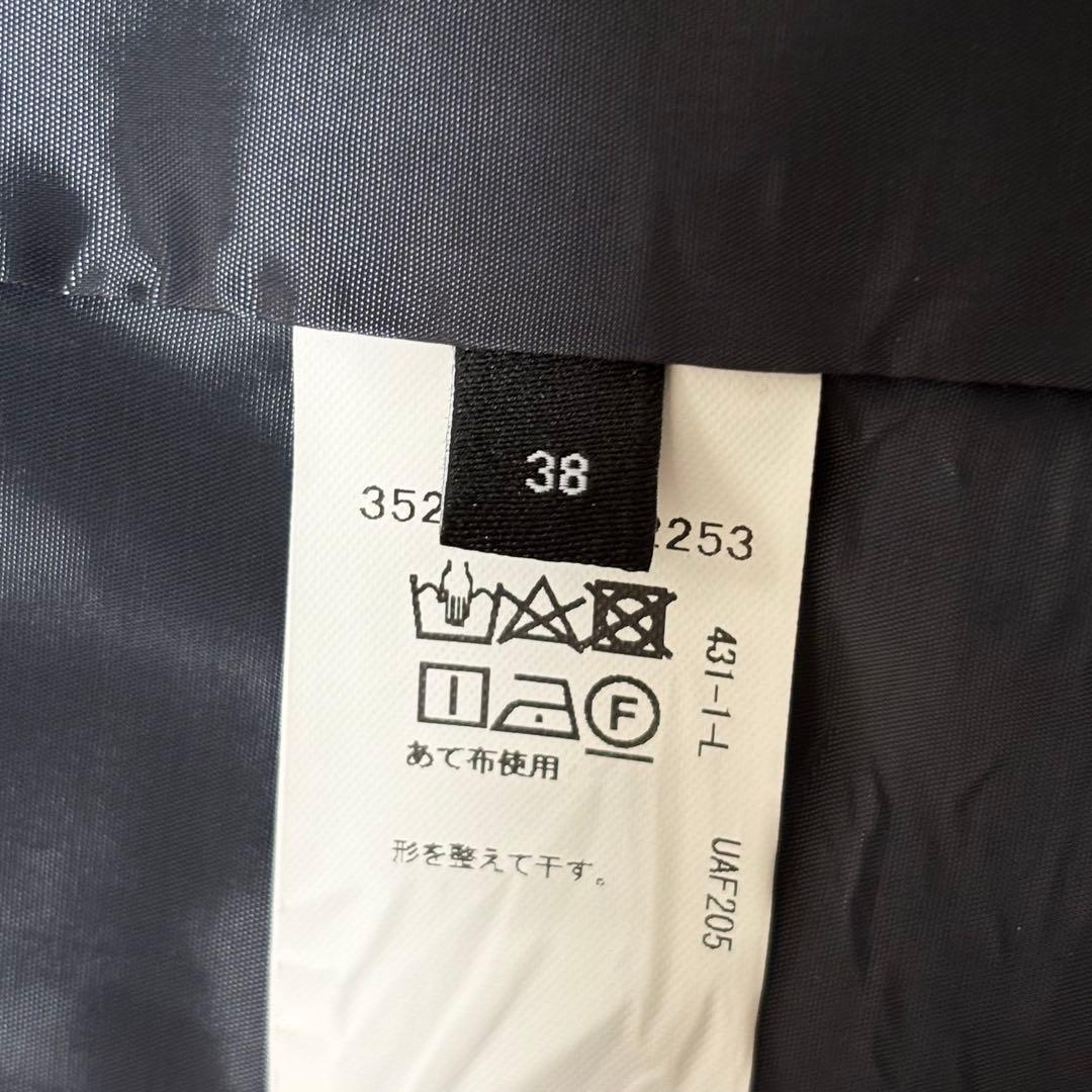 グリーンレーベルリラクシング　ノーカラー ダブルクロス パンツスーツ Mサイズ