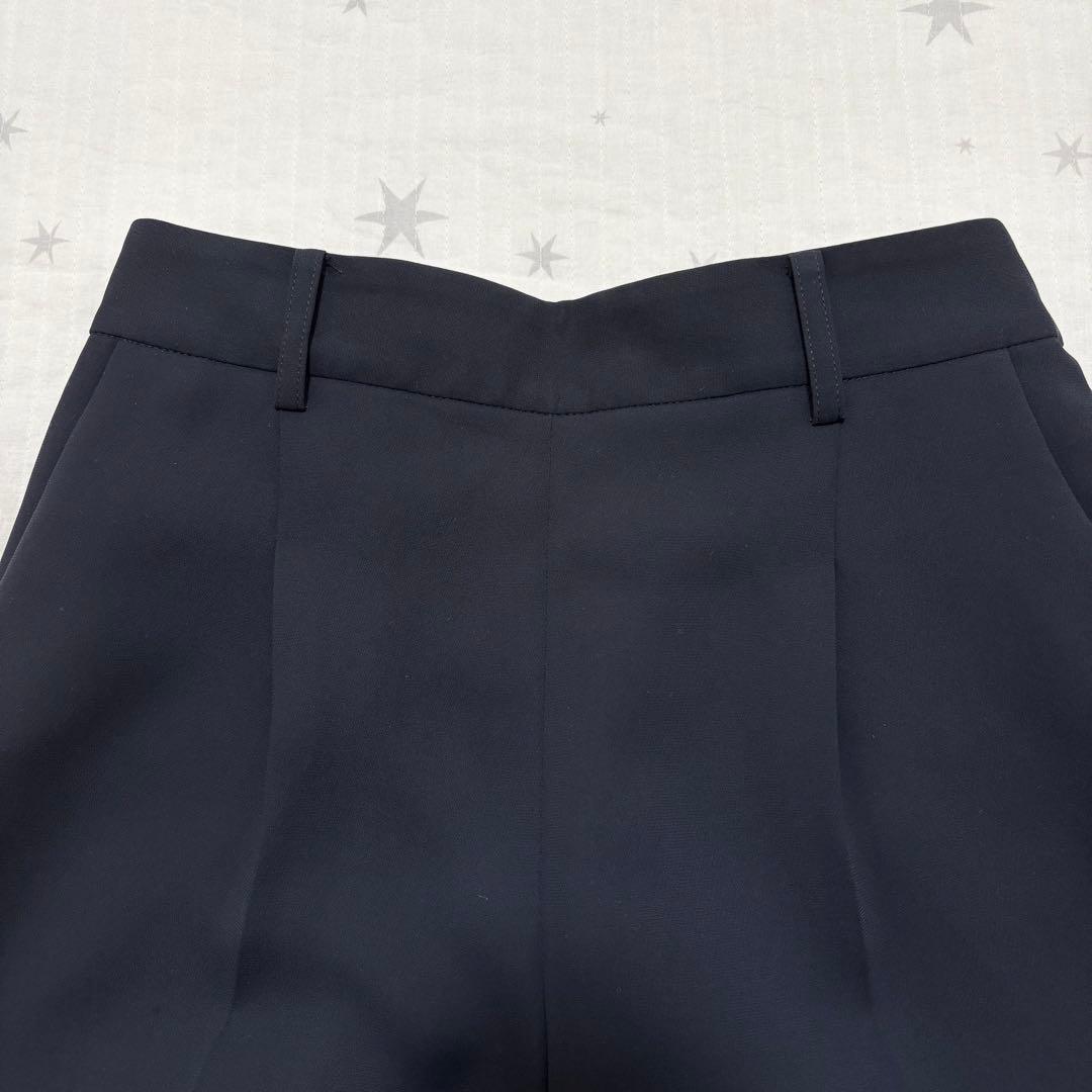 グリーンレーベルリラクシング　ノーカラー ダブルクロス パンツスーツ Mサイズ