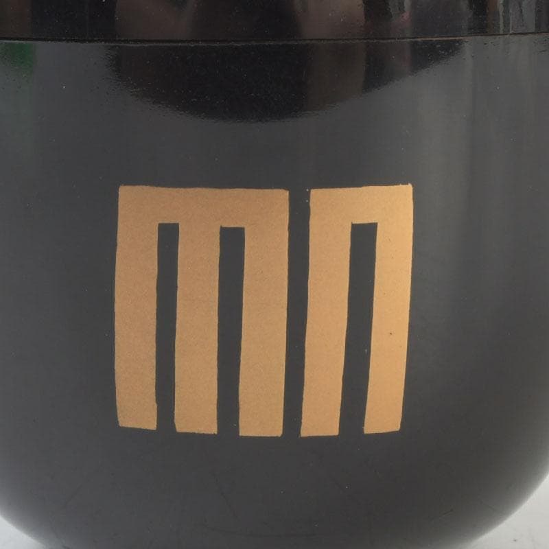 茶道具　北村葵春作　香ノ図蒔絵　中棗　共箱　V　9469