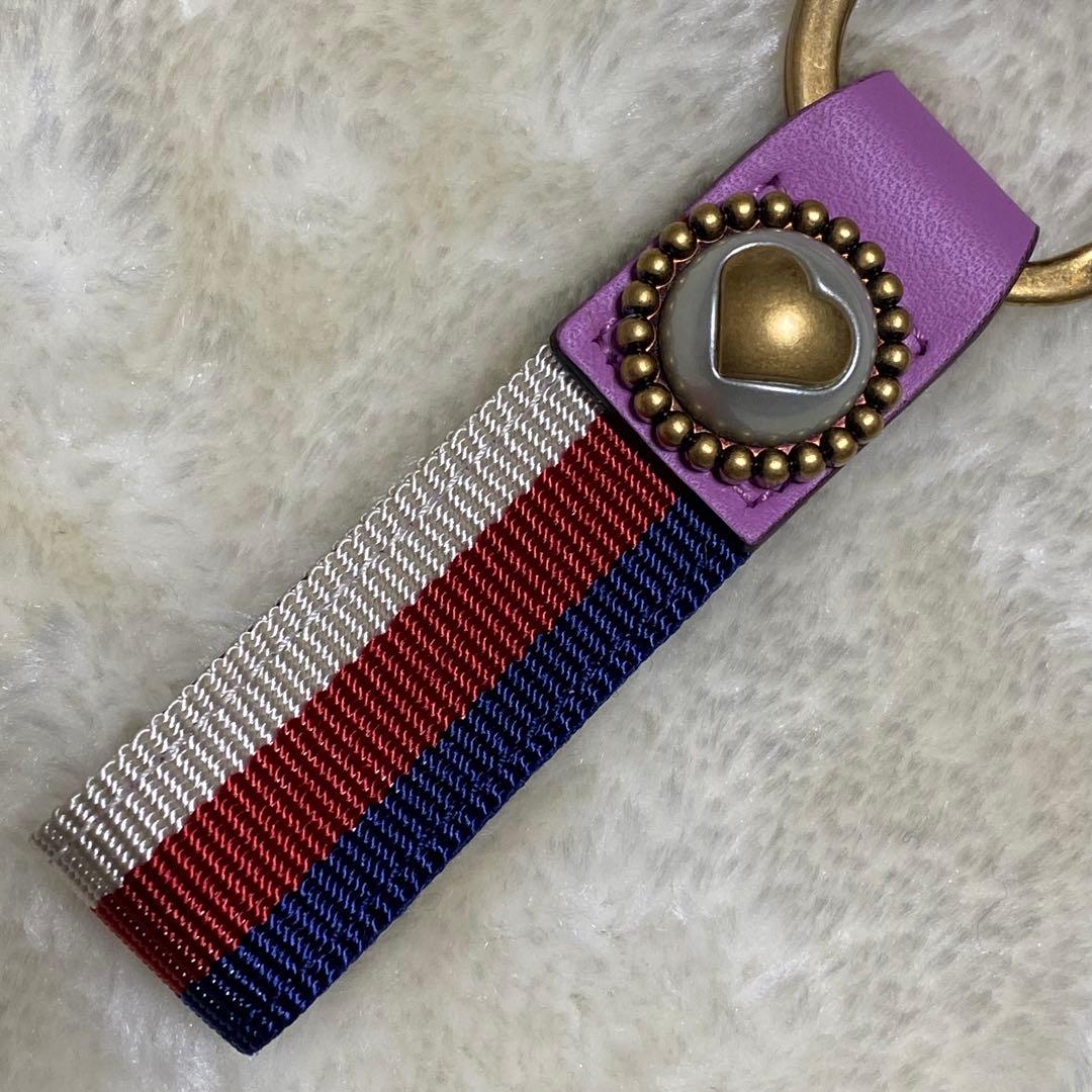 付属品完備❗️新品保管品✨グッチ　キーホルダー　シェリーライン　ハートパール