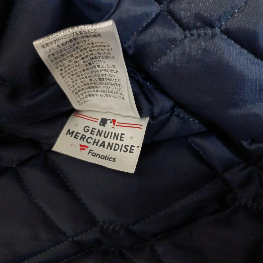XL スタジャン ネイビー　ニューヨークヤンキース　ファナティクス