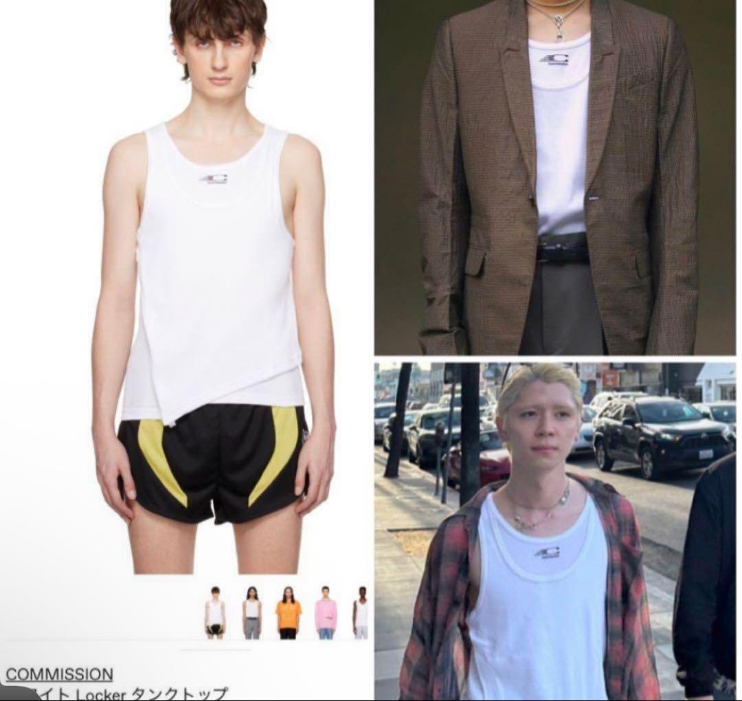 commission タンクトップ　our's ローズ　深水