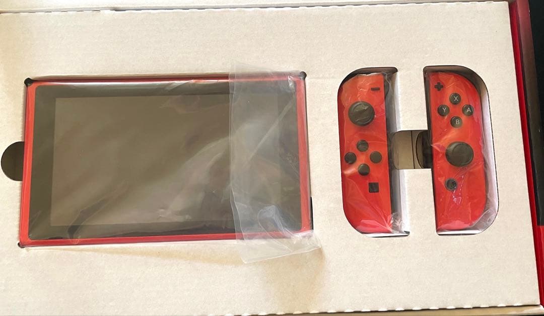 【説明一読願います】任天堂スイッチ　マリオレッド×ブルー　本体