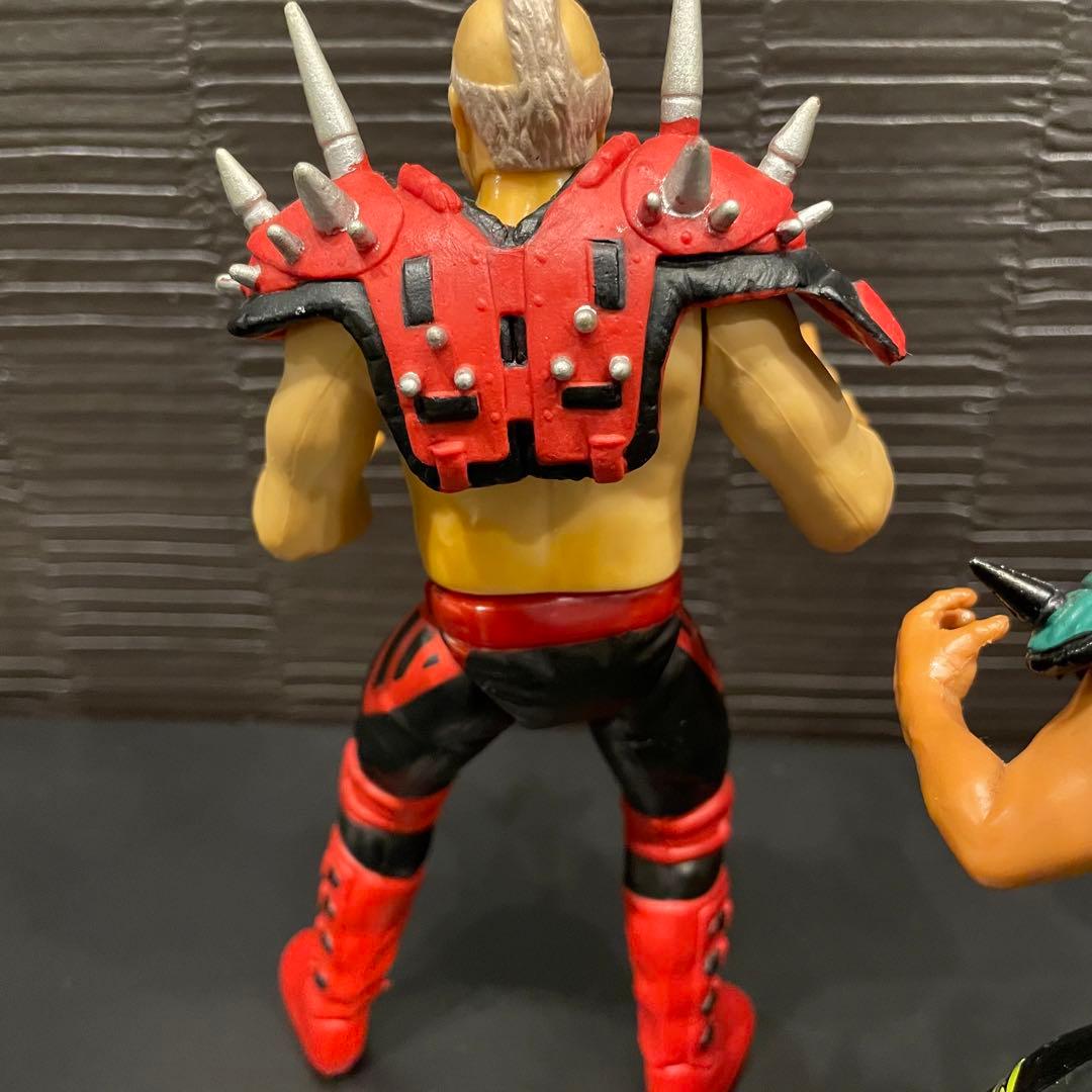 WWF ロードウォリアーズ　パワーウォリアー　3体セット　プロレスフィギュア
