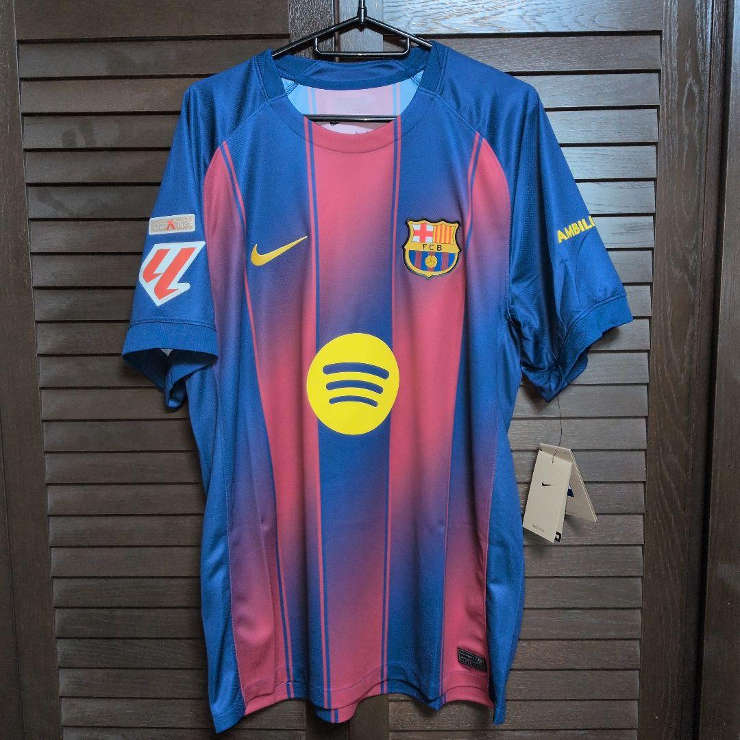 正規品【M】NIKE FCバルセロナ 25-26 ホーム 半袖 10番 ヤマル