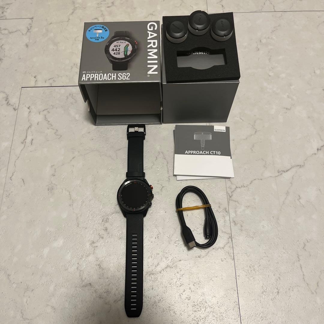 【ほぼ未使用】GARMIN APPROACH S62 GPSナビ
