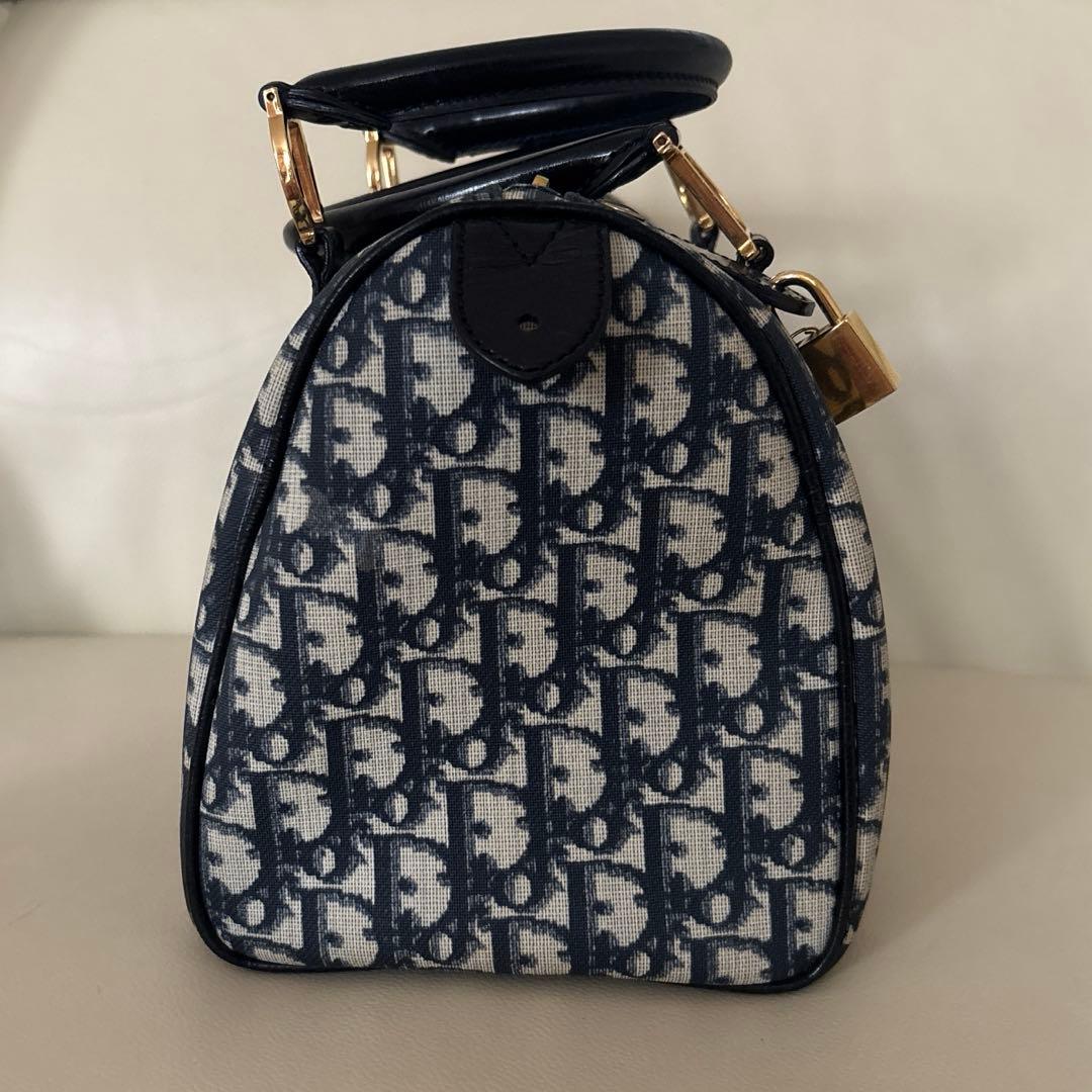 Christian Dior トロッター ミニボストンバッグ