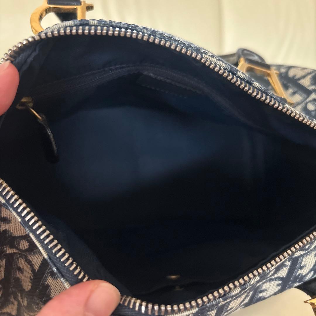 Christian Dior トロッター ミニボストンバッグ