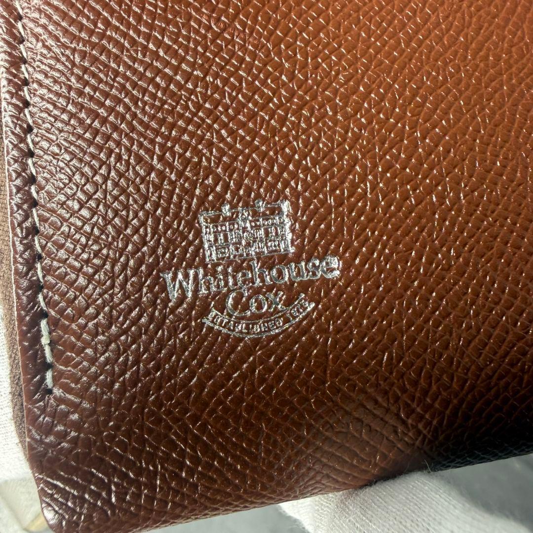【入手困難】Whitehouse Cox ラウンドジップ 長財布 ロンドンカーフ