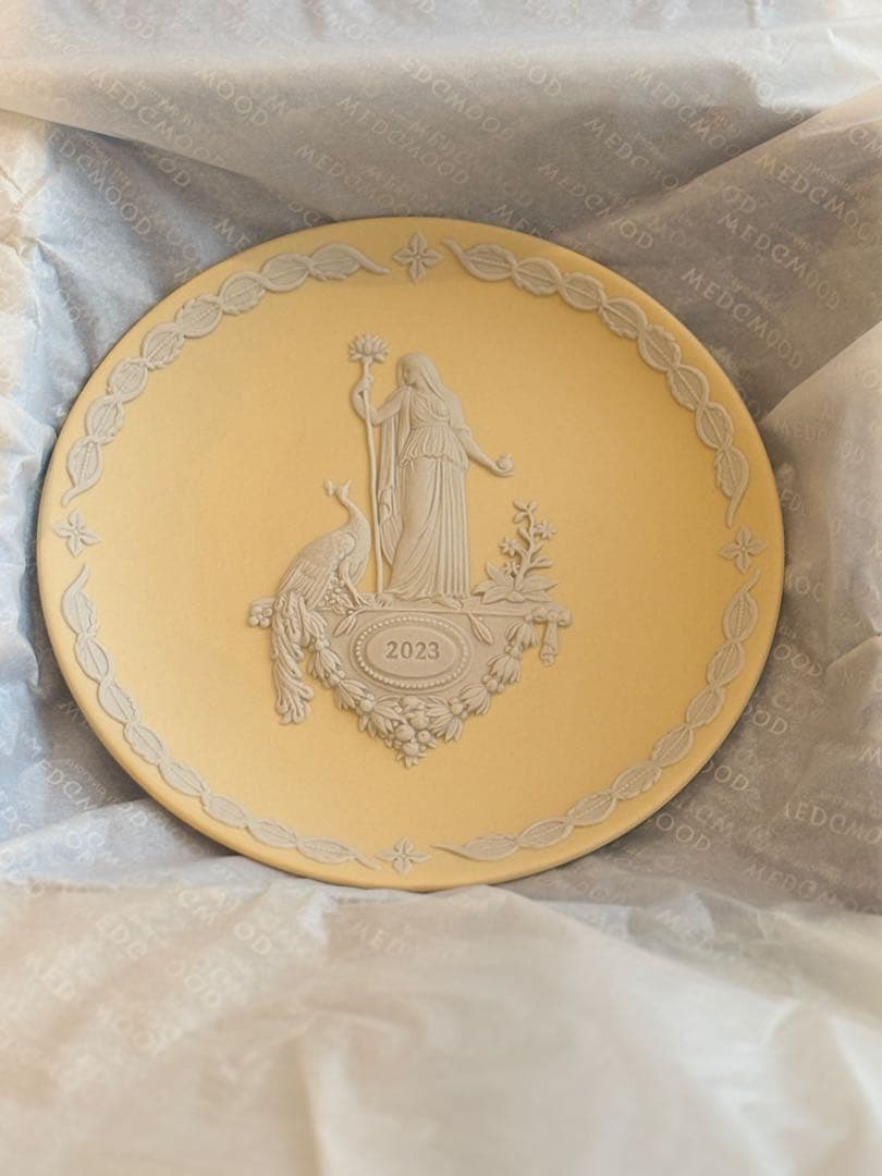 【✨期間限定お値下げ✨新品未使用✨】ウェッジウッド　イヤープレート　2023