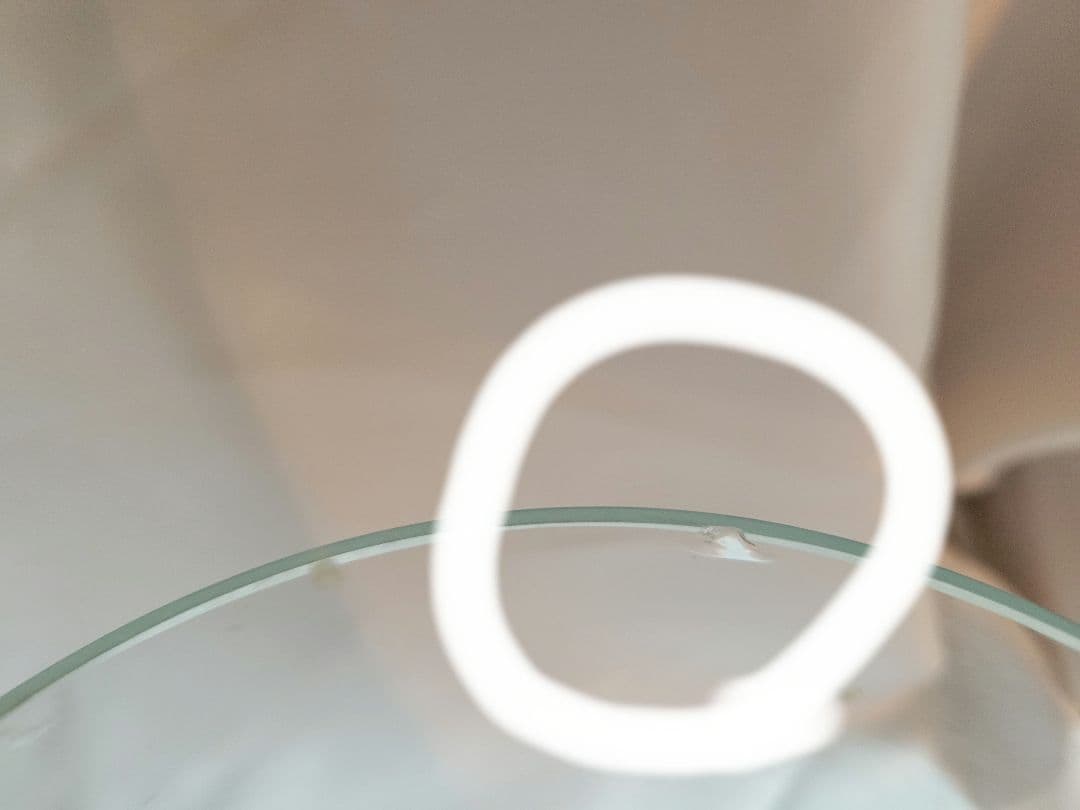 ヴィンテージ時計　ドイツ製 Kern（ケアン）ガラスのドーム　卓上時計　置時計